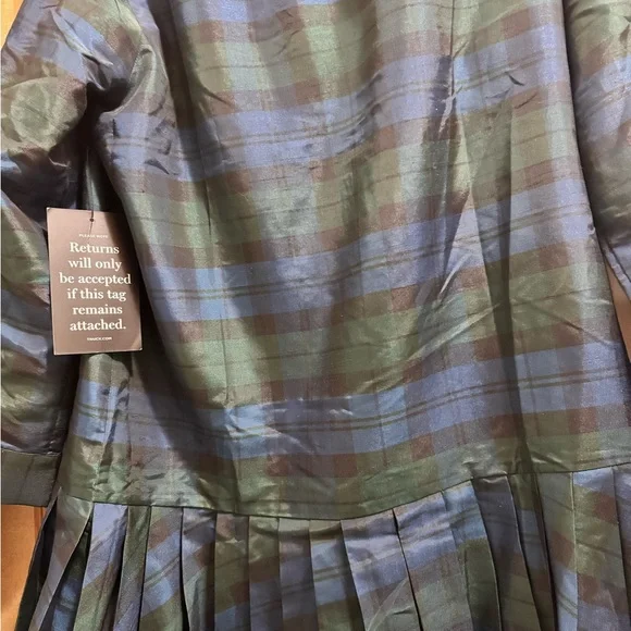 Tuckernuck Tate Dress Tartan Blackwatch Plaid Dress - Picture 3 of 5